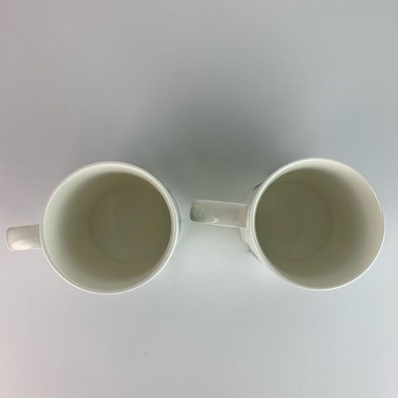 Starbucks 2015, 2 Christmas Tree Holiday Coffee Cup Mug 12 oz Pine Evergreen - Picture 4 of 7